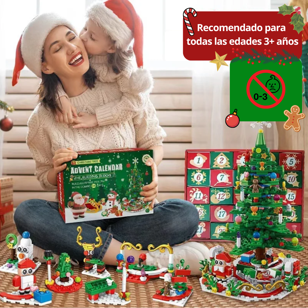 Calendario de Adviento Árbol 24 días